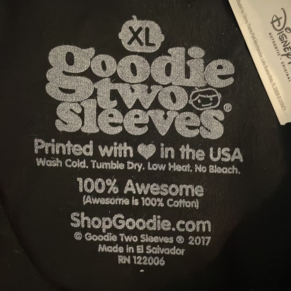 Disney Goodie Two Sleeves Glow in The Dark Bad to the Bone Dinosaur T-shirt - Picture 10 of 12